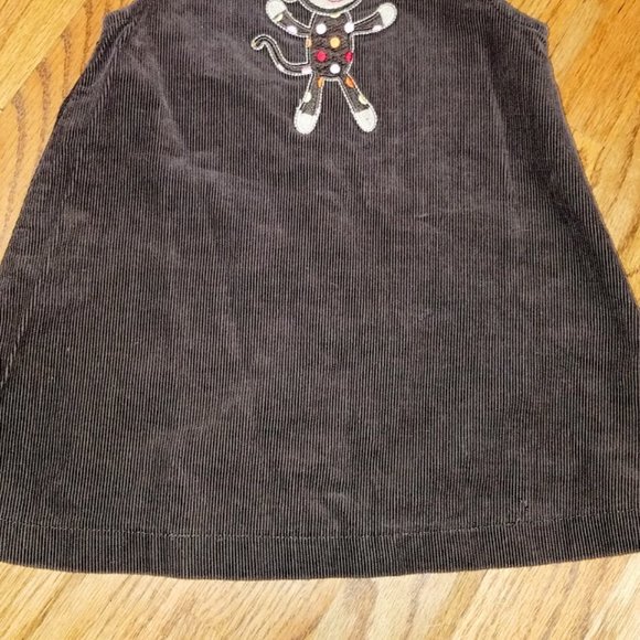 Gymboree Fall for Monkeys corduroy dress brown - Picture 3 of 3